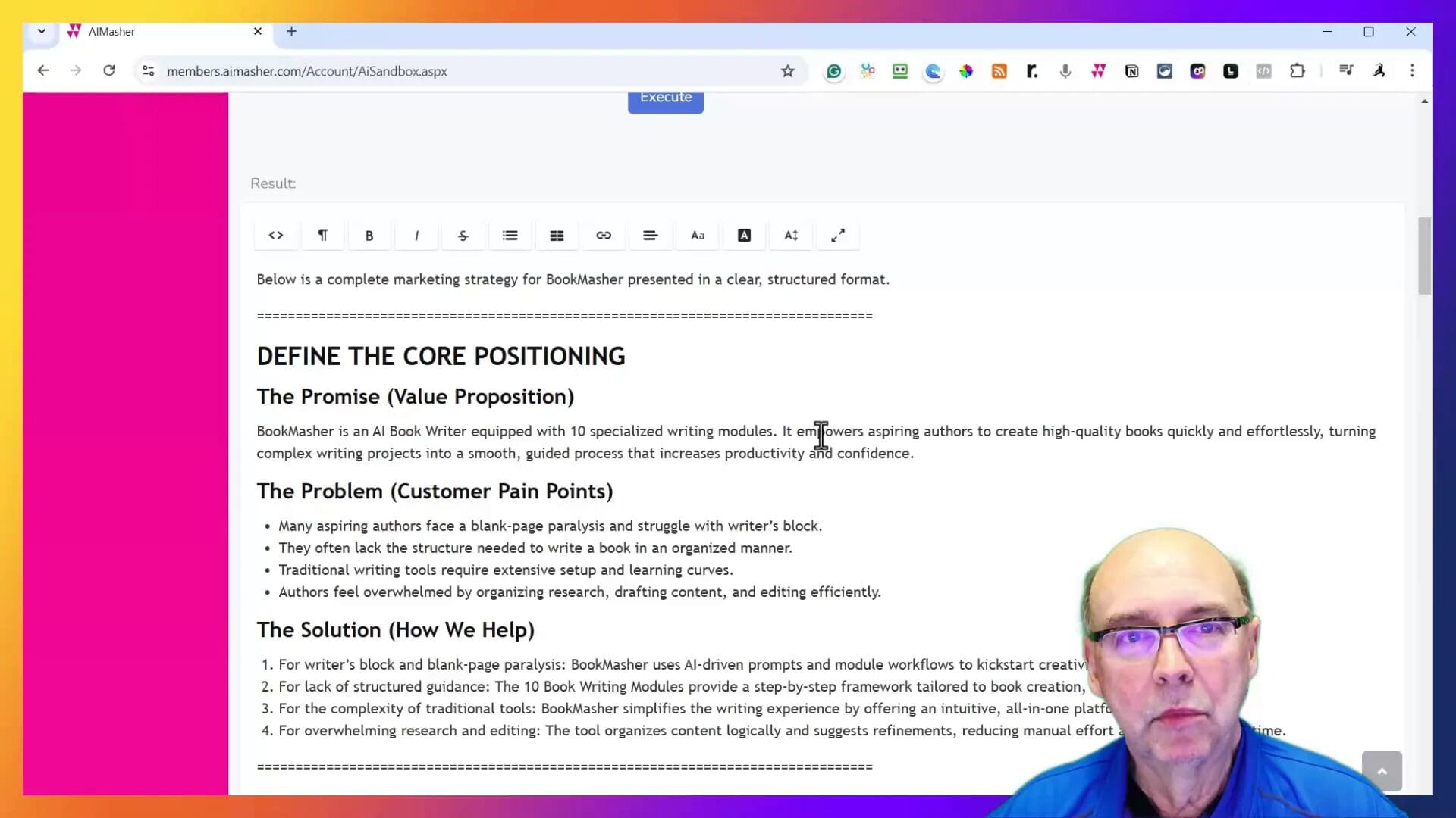 Final thoughts on using AIMAsher for marketing strategies