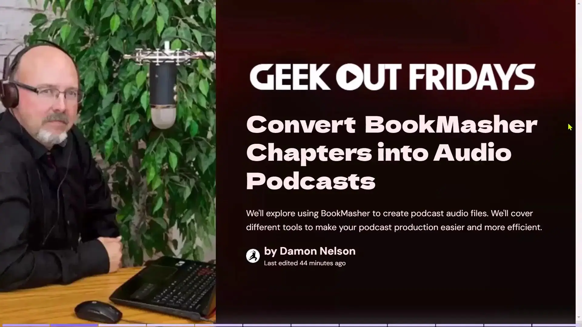 Overview of BookMas features